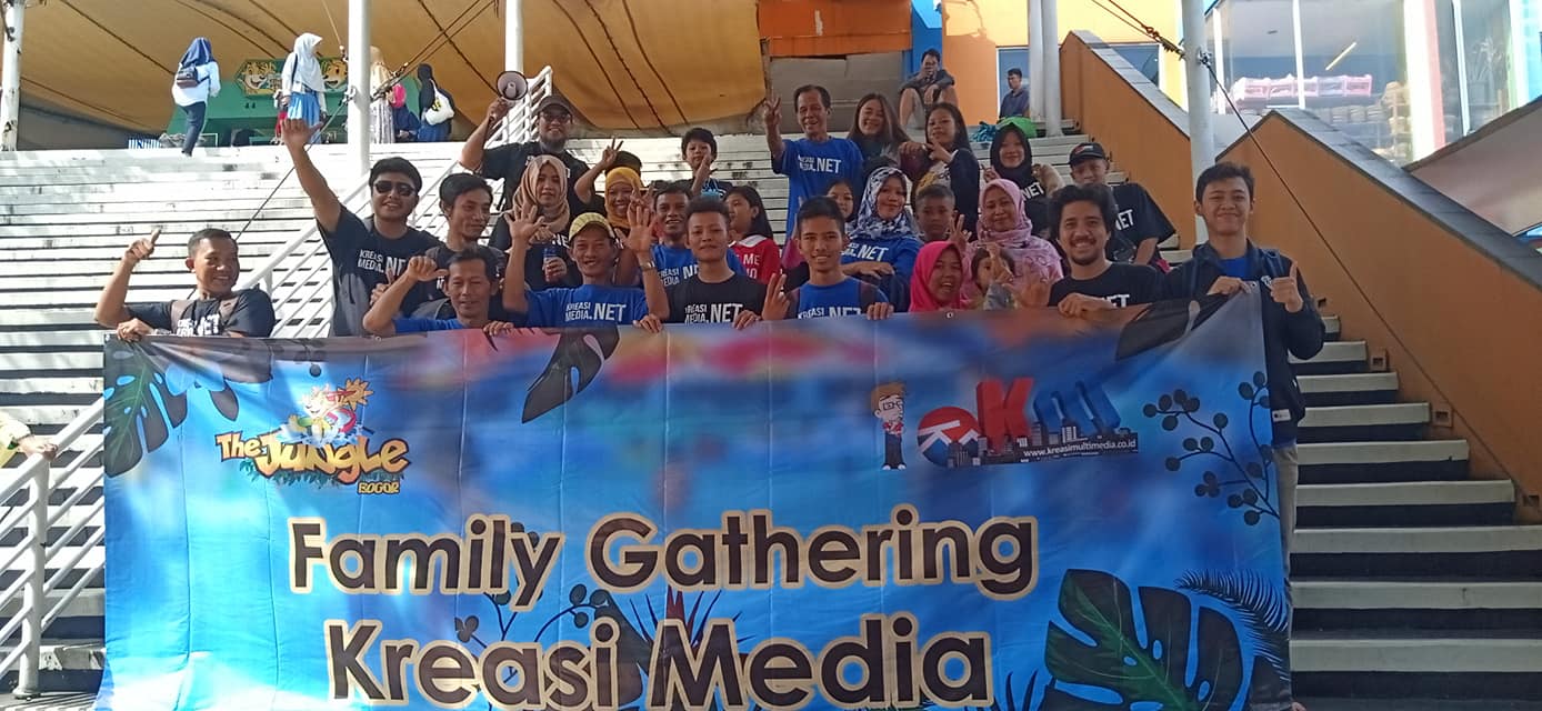 Family Gathering Keluarga Kreasi Media, Silaturahmi dalam suasana menyenangkan